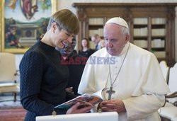 Prezydent Estonii na audiencji u Papieża Franciszka