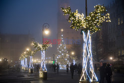 Świąteczne iluminacje w kraju