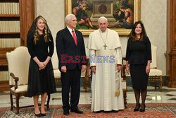 Mike Pence u papieża Franciszka