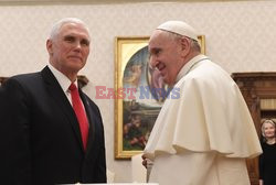 Mike Pence u papieża Franciszka