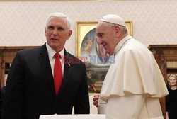 Mike Pence u papieża Franciszka