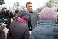 Szymon Hołownia w trasie po kraju