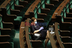 Posiedzenie Sejmu w czasie epidemii