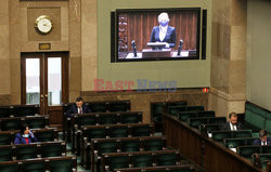 Posiedzenie Sejmu w czasie epidemii