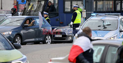 Samochodowy protest Strajku Kobiet