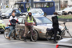 Samochodowy protest Strajku Kobiet