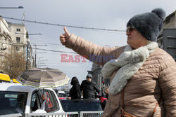 Samochodowy protest Strajku Kobiet