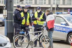 Samochodowy protest Strajku Kobiet