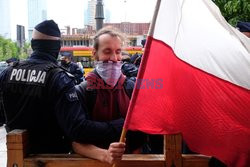 Kolejny protest Strajku Przedsiębiorców