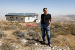 Izraelscy osadnicy na Zachodnim Brzegu - AFP