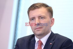 Konferencja prasowa Polskiego Związku Tenisa Stołowego przed mistrzostwami Europy Warszawa 2020