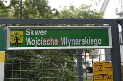 Otwarcie skweru im. Wojciecha Młynarskiego