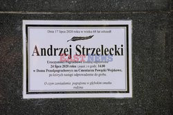 Pogrzeb Andrzeja Strzeleckiego