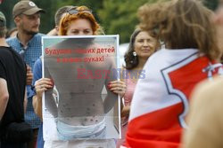 Demonstracje i strajki na Białorusi