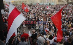 Demonstracje i strajki na Białorusi