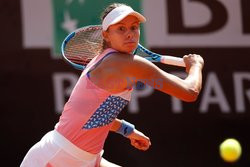 Magda Linette na turnieju Italian Open 2020