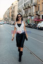 Street fashion na Tygodniu Mody w Mediolanie - lato 2021