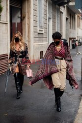 Street fashion na Tygodniu Mody w Mediolanie - lato 2021