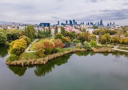 Jesień w warszawskich parkach