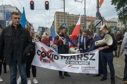 Antycovidowe "Marsze o Wolność"