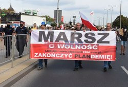 Antycovidowe "Marsze o Wolność"