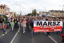 Antycovidowe "Marsze o Wolność"