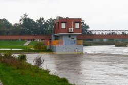 Wysoki poziom wód w Polskich rzekach