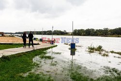 Wysoki poziom wód w Polskich rzekach