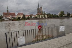 Wysoki poziom wód w Polskich rzekach