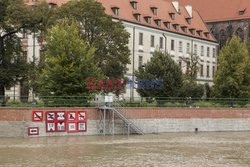 Wysoki poziom wód w Polskich rzekach