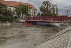 Wysoki poziom wód w Polskich rzekach