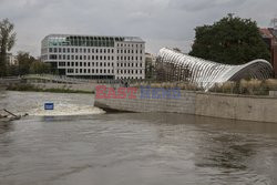 Wysoki poziom wód w Polskich rzekach