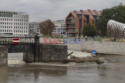 Wysoki poziom wód w Polskich rzekach