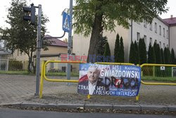 Plakat wyborczy Posla PIS Kazimierza Gwiazdowskiego