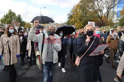 Kolejne protesty po wyroku TK ws. aborcji - dzień trzeci