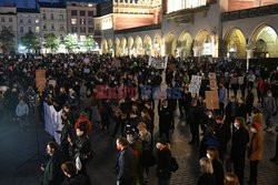 Kolejne protesty po wyroku TK ws. aborcji - dzień trzeci