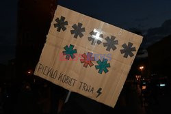 Kolejne protesty po wyroku TK ws. aborcji - dzień trzeci