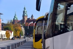 Protest pracowników branży autokarowej