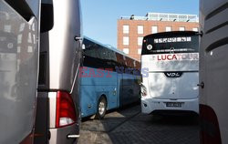 Protest pracowników branży autokarowej