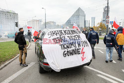 Samochodowy protest Agrounii