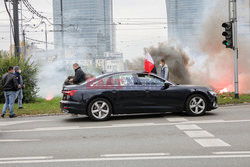 Samochodowy protest Agrounii