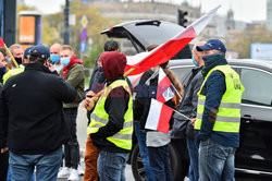 Samochodowy protest Agrounii