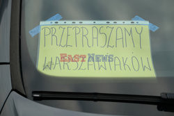 Samochodowy protest Agrounii