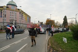 Samochodowy protest Agrounii