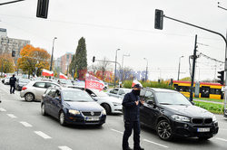 Samochodowy protest Agrounii