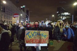 Na Warszawę - dziewiąty dzień Strajku Kobiet