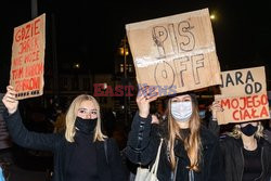 Blokady miast Strajku Kobiet