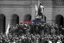 Strajki i demonstracje Solidarności