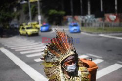 Protesty przeciw wydobyciu ropy w Amazonii