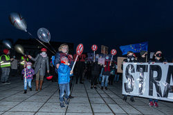 Protest Strajku Kobiet we Wroclawiu